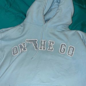 “ON THE GO” CUSTOM HOODIE